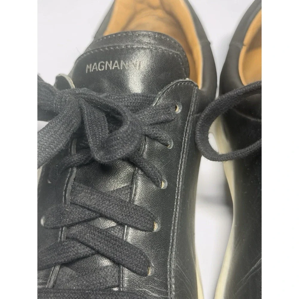 Magnanni 24441 Costa Lo Low Top Sneakers Black Men's Size 10.5 $450